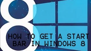 How to get a start bar for Windows 8 screenshot 5