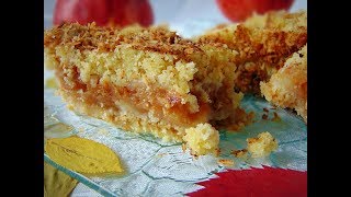 Сипаний пляцок з яблук / Насыпной яблочный пирог /Szarlotka sypana Сипаний пляцок з яблук / Насыпной яблочный пирог /Szarlotka sypana
