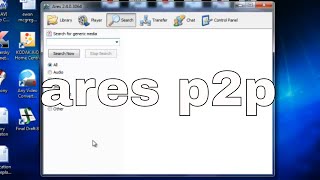 ares p2p portable tutorial - best free p2p / torrent client screenshot 1
