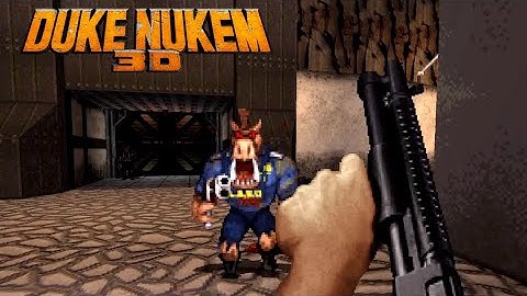Duke Nukem 3D | level 3 - DEATH ROW Completed All Secrets (4K)
