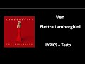 Ven Elettra Lamborghini OFFICIAL LYRICS Testo mp3