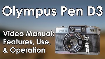 Olympus Pen D3 Manual | Take a Photo, Load Film, Batteries, Double Exposures, and Flash Use