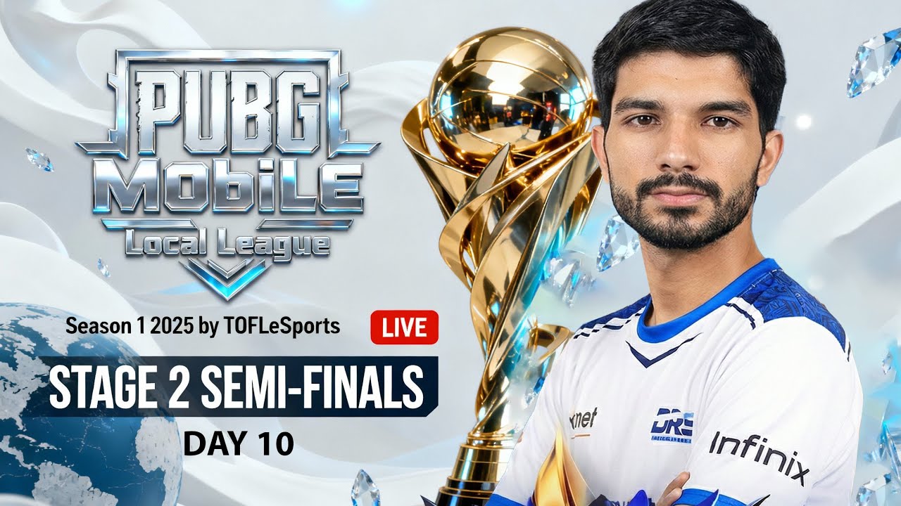 [UR] PMLL Day 10 PUBG MOBILE LOCAL LEAGUE by TOFL MAFIA | STAGE 2 SEMI ...