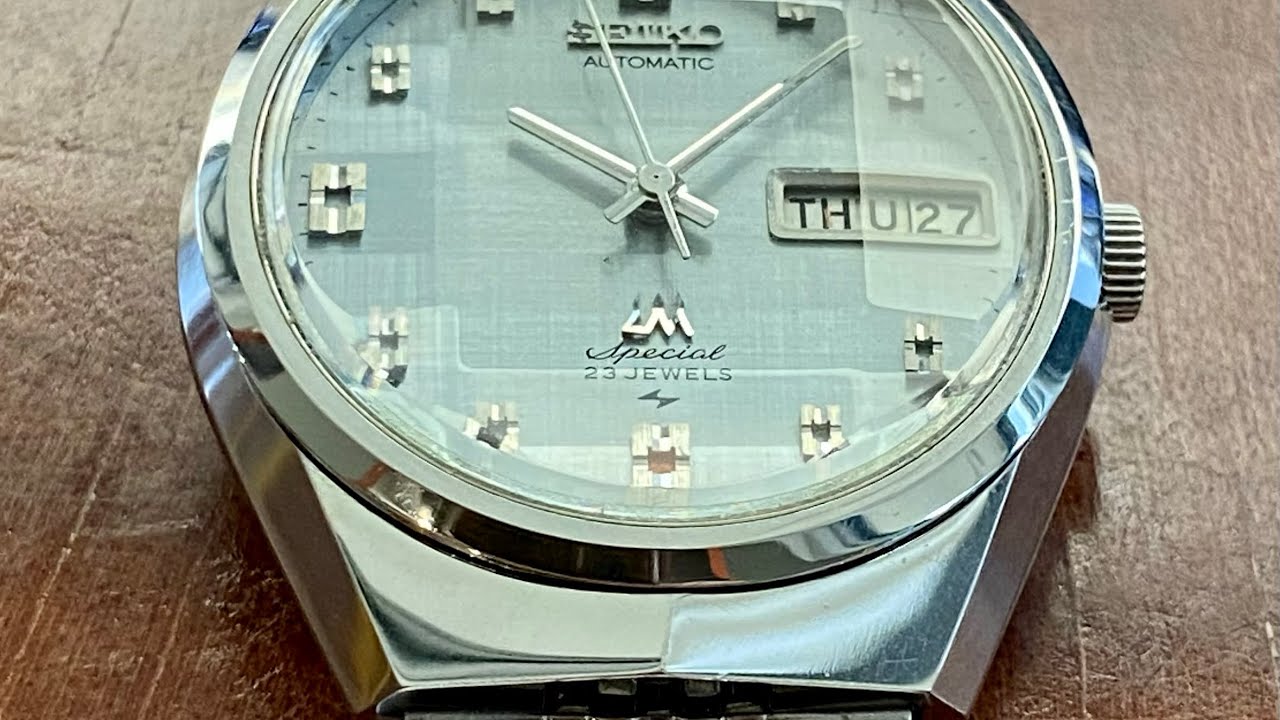 SERVICED Vintage March 1972 Seiko LM Special 5206-6100 with
