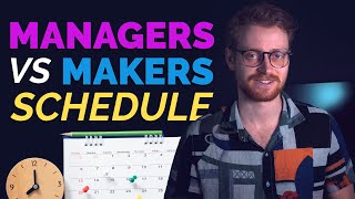 Maker's vs Manager's Schedule - Productivity as a Builder and Founder - Paul Graham