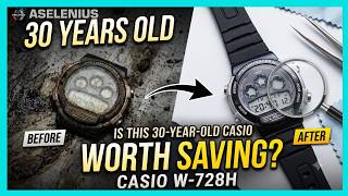 Casio W-728H /// Module 1534 - a relic from the past