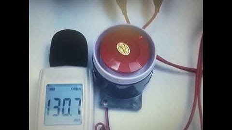 Còi báo động, còi hú 12V DC