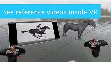 Video reference inside VR on Maya
