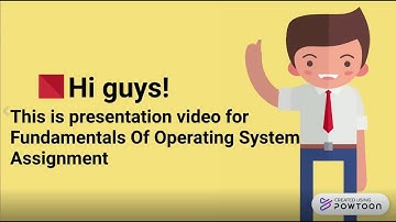 Presentation video for Fundamentals Of Operating System Assignment: iOS and Android