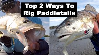 How to Rig a Weedless Paddletail 