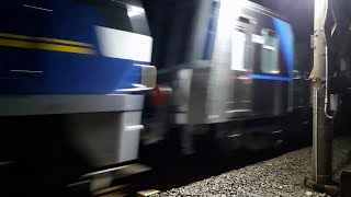 【スマホ撮影1】EF210-328+横浜市営地下鉄ブルーライン4000形4561F 臨9866レ 稲沢駅~清洲駅間通過
