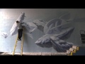 Peeta & Cinta Vidal Intuition Mural Timelapse