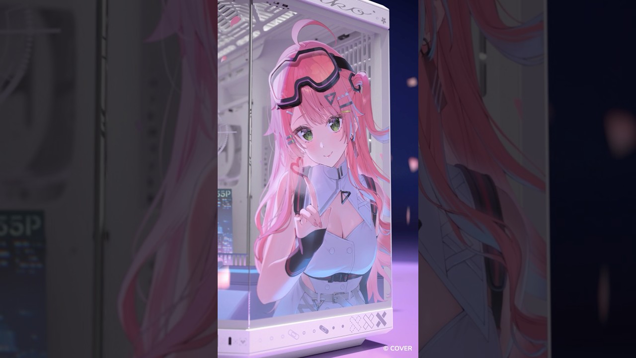 HYTE✖️さくらみこコラボPCケースコレクション予約受付開始⚡️🎉#さくらみこ #hololive #shorts