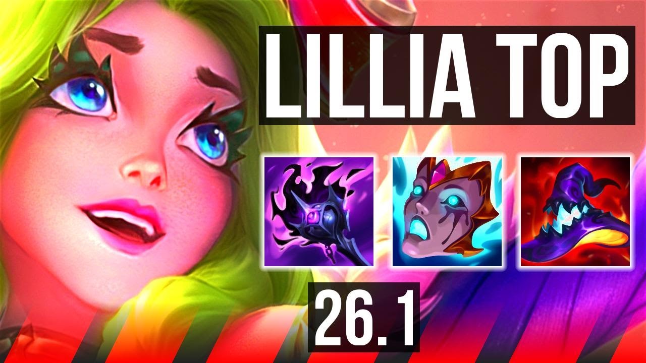 LILLIA vs DARIUS (TOP) | NA Master | 26.1
