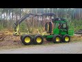 mini bruunett forwarder in Estonia 2019. #forwarder #mustwatch