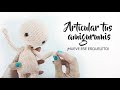 Cómo articular tus amigurumis - Esqueleto para muñecos