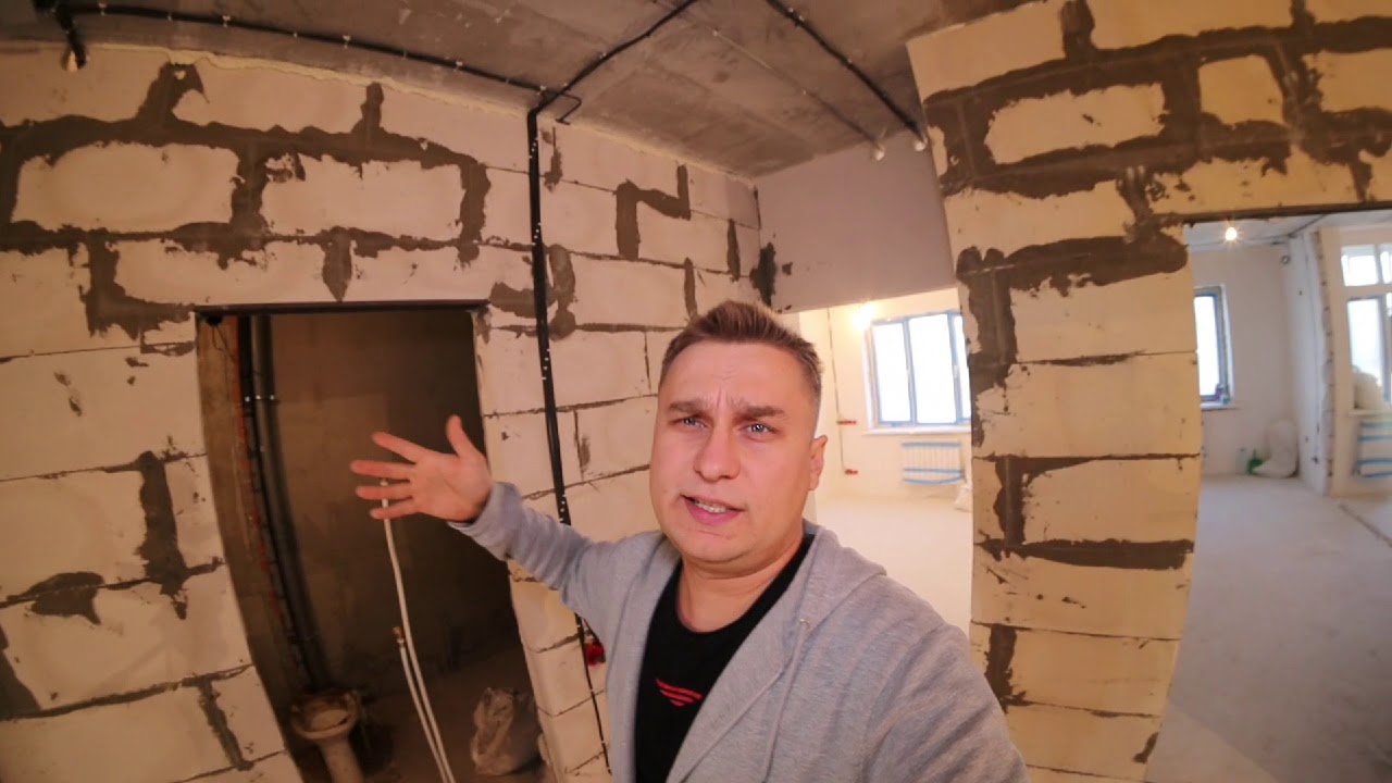 Розеток не бывает много!!! Черновой монтаж. Электрик Ростов. - YouTube
