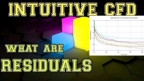 Intuitive CFD- What exactly are RESIDUALS in CFD simulation
