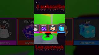 blox fruit fruit roll in very bad luck#bloxfurit #gacha #admin#roblox
