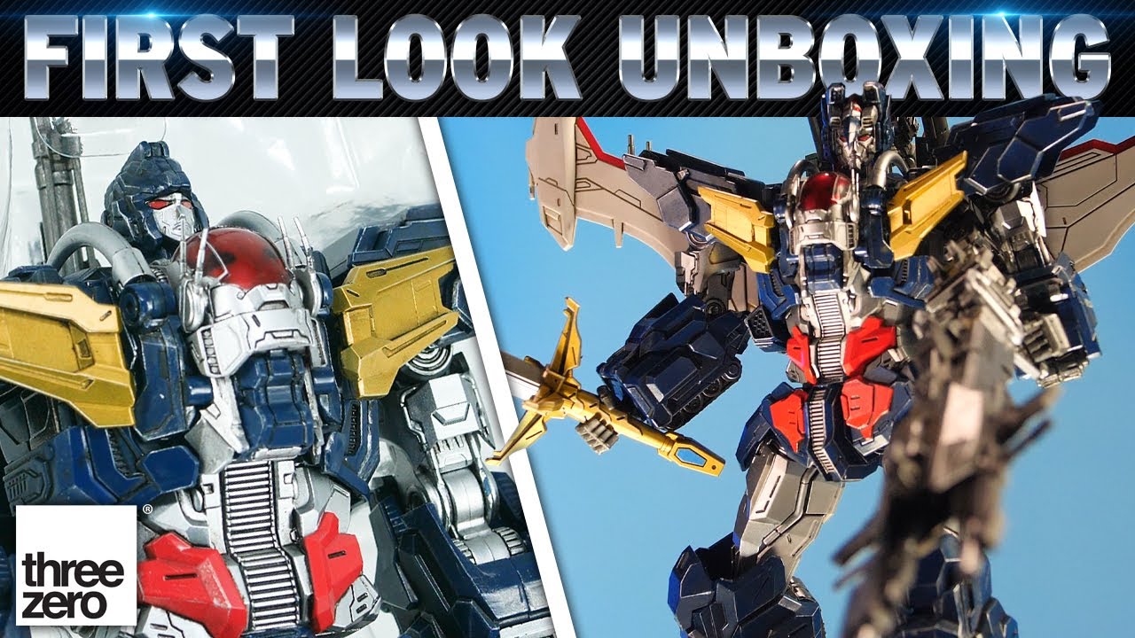 Threezero ROBO-DOU Dancouga Kelvin Sau Redesign Figure Unboxing