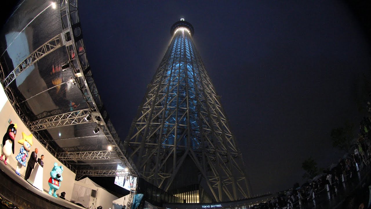 東京スカイツリー 634ｍ 世界一高い電波塔オープン Youtube