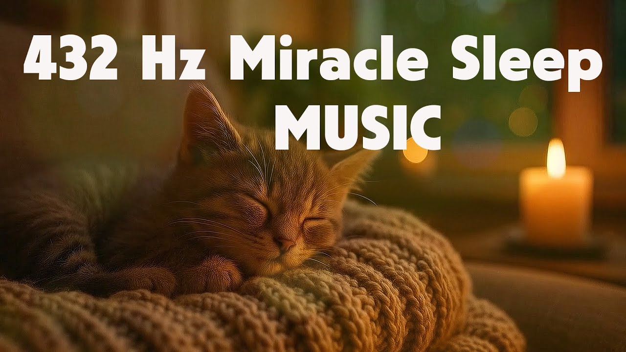 432 Hz Miracle Sleep music | Meditation and DEEP Sleep Music - YouTube