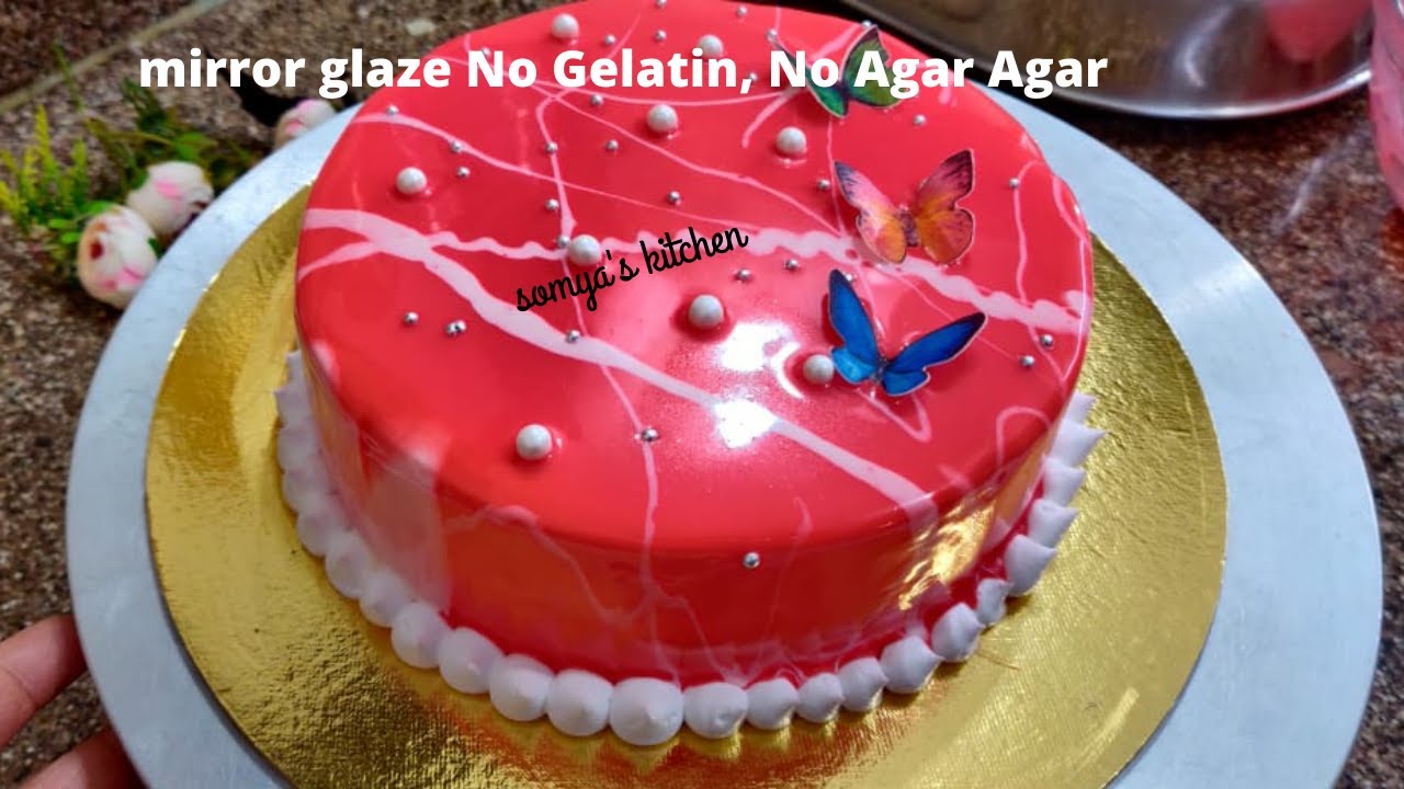 Mirror Glaze Cake Recipemirror glaze No Gelatin, No Agar AgarMarble