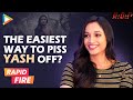 Srinidhi Shetty: "Something about Rocky that Reena DOESN'T like is..."| Rapid Fire