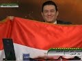 شاهد احتفال مدحت شلبي بفوز مصر علي المغرب 1-0