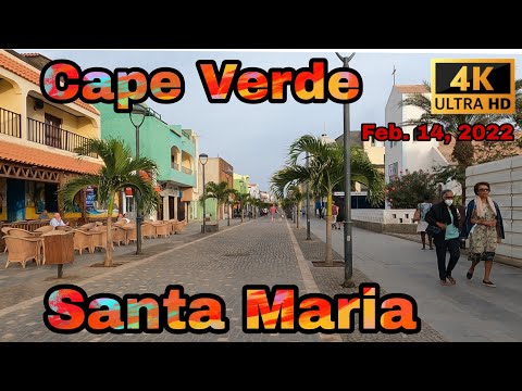 SANTA MARIA WALKING STREET | SAL CAPE VERDE - Feb.14, 2022