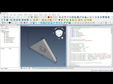 Automated Dimensioning in FreeCAD - Python