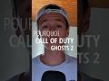 Pourquoi Ghosts 2 A été Annulé Gaming Storytelling Callofdutyghosts Activision