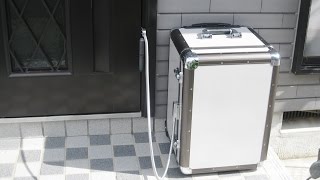 再配達が嫌いな方のためのポータブル宅配ボックスの使い方｜不在時に宅配便を受け取れる受け取り専用の簡単設置宅配ボックス「荷もつ当番」