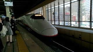 【案内放送から入線まで】北陸新幹線E2系N5編成 あさま665号 170318 HD 1080p