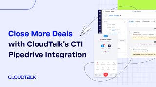 Pipedrive   CloudTalk - Integration Overview