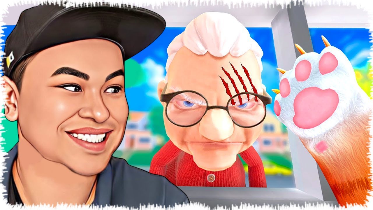 Мысық болып Әженің бетін тырнап алдым | Әже мен Мысық!