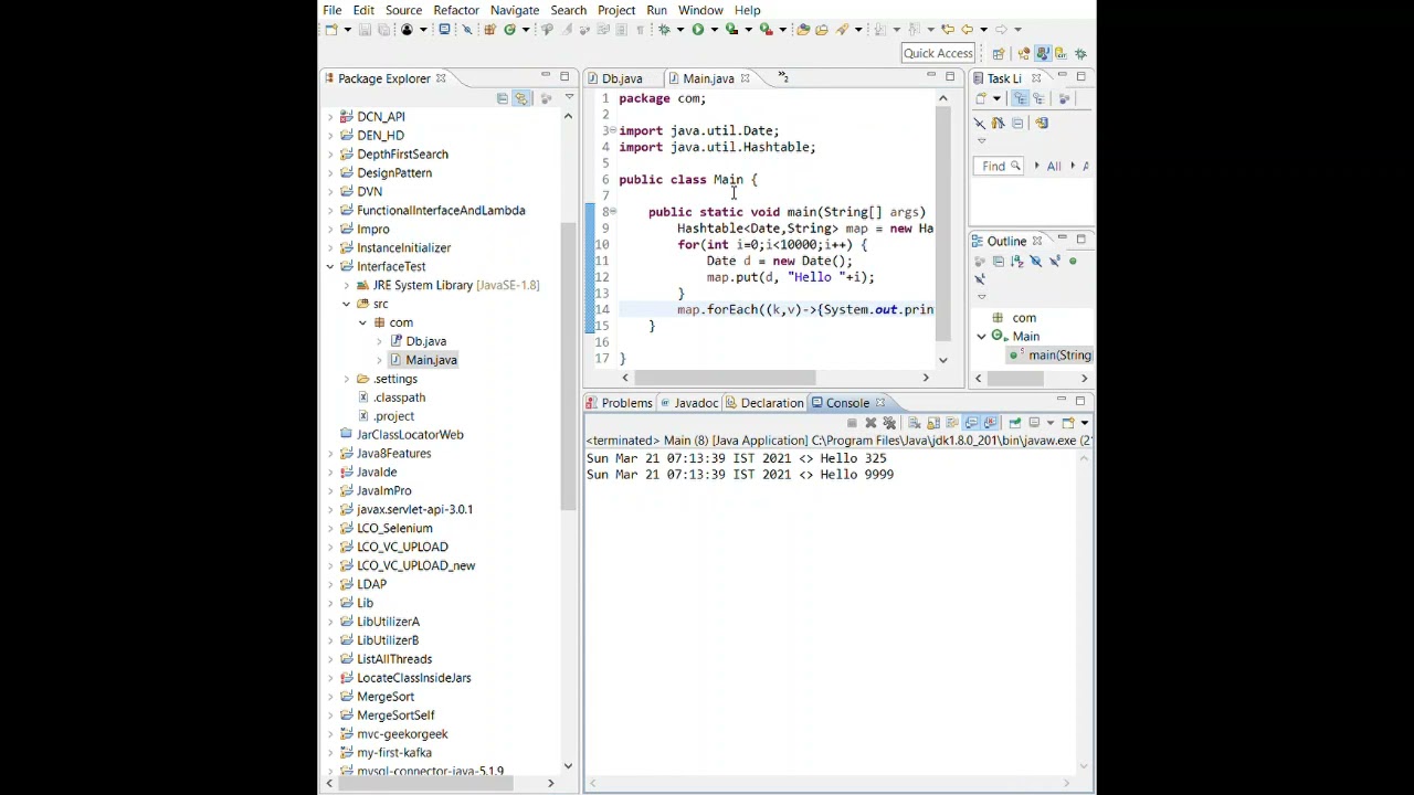 Duplicate Keys In Hashtable java illusion YouTube