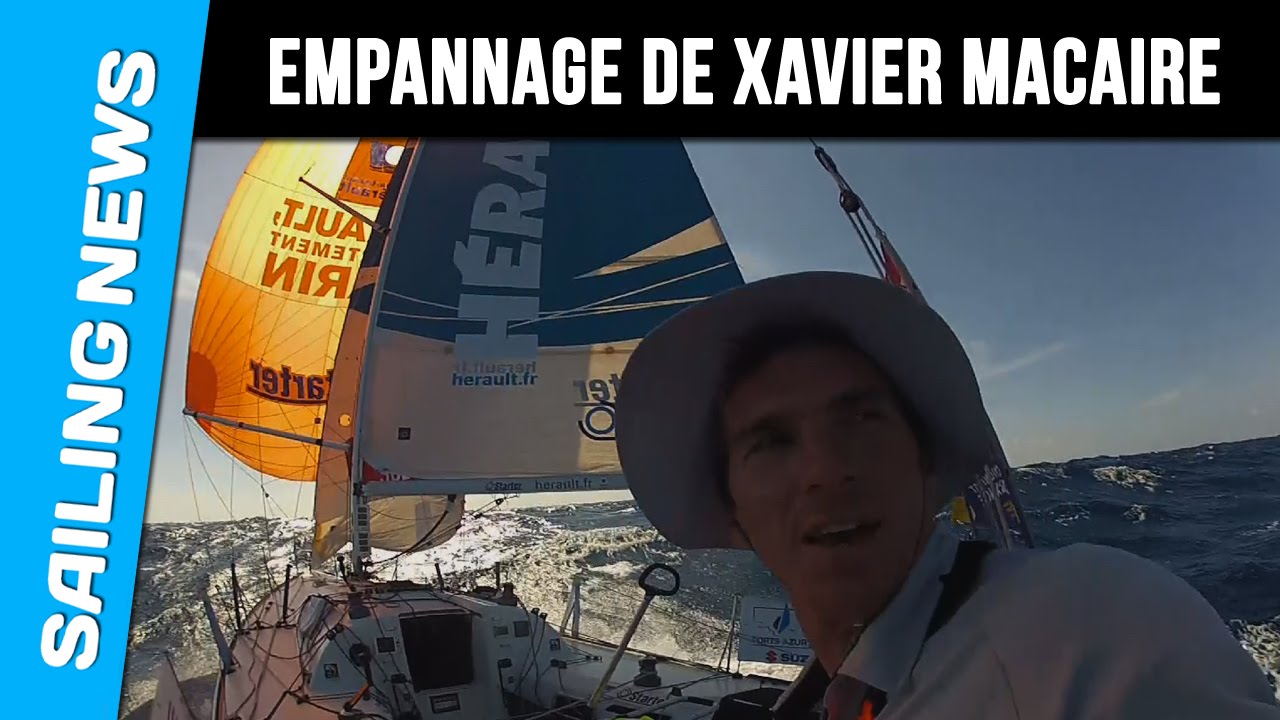 Generali Solo - Empannage avec Xavier Macaire  Skipper Hérault