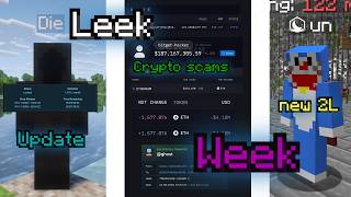 Week Leek -  Die wont be swapped, Crypto scams & cape duping