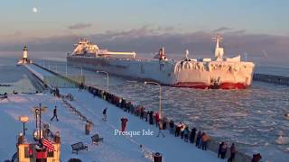 Presque Isle arrived Duluth 12/31/2017