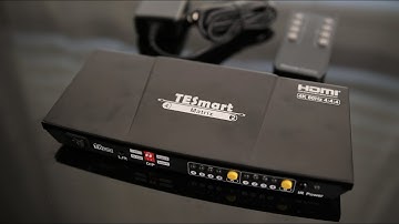 TESmart Dual Monitor 4 Input HDMI Switch