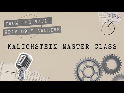 Kalichstein Master Class