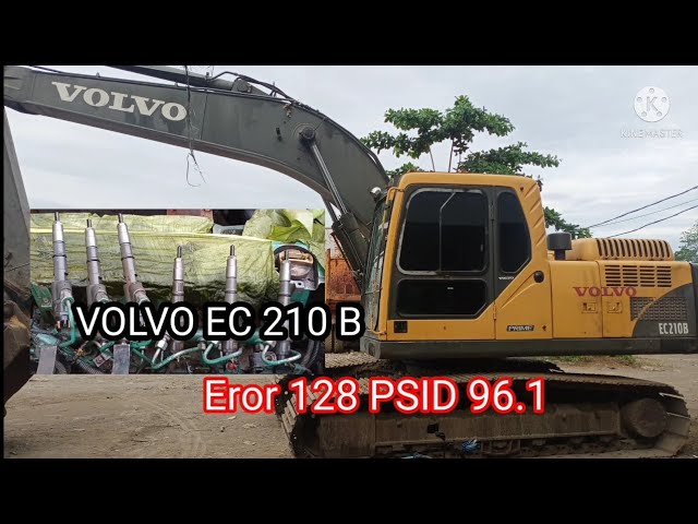 Cara Mengatasi Excavator Volvo Ec210B Eror 96.1 Dan Cara Tes Injecktor. - Youtube