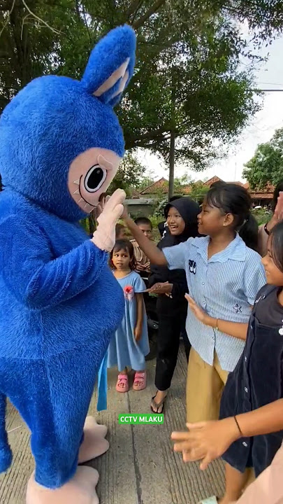 Labubu biru LG join sama bocil