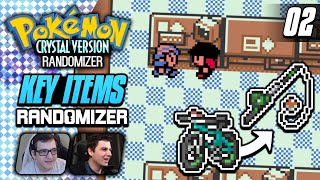 Famous Key Item Randomizer Race vs Shenanagans | Pokemon Crystal #2 Profile