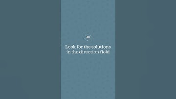 Equilibrium solutions of a differential equation ✌️ ways! 😎 #apcalculus #apcalc #unit7 #shorts