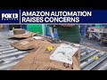 Amazon powers up automation amid concerns | FOX 13 Seattle