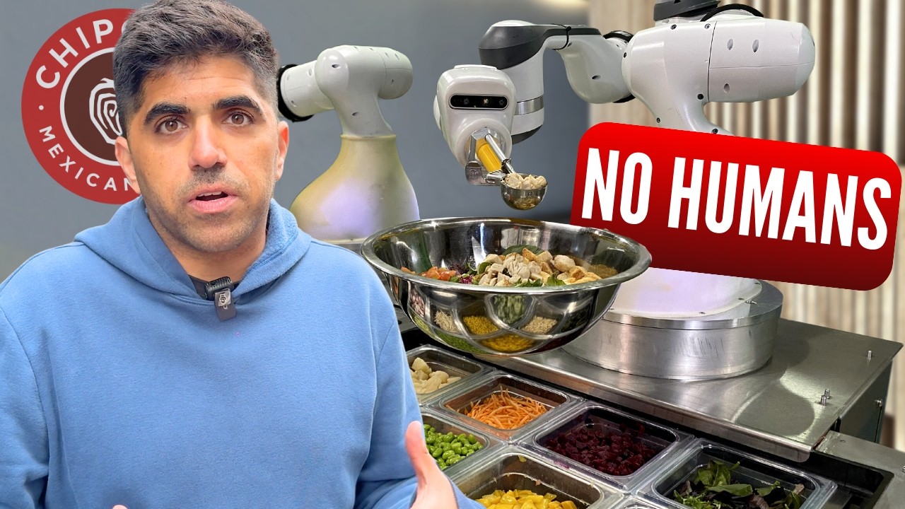 Chipotle tried hiring robot workers. Here's what happened.