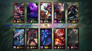 League Of Legends V2.0 Loading Screen!