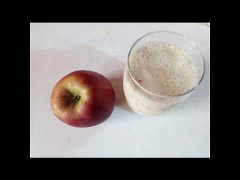 Apple Oats Smoothie for Weight Loss